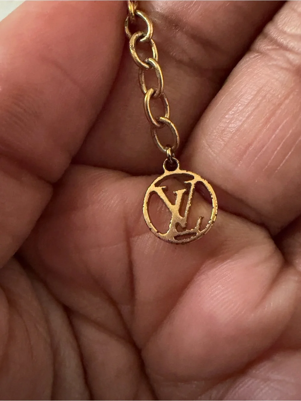Louis Vuitton Gold Louise By Night Necklace